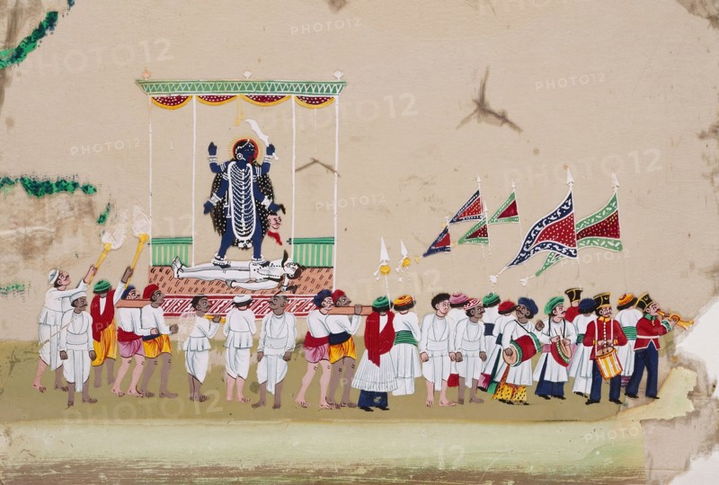 Religious Procession: Kali, c1800. Creator: Unknown.