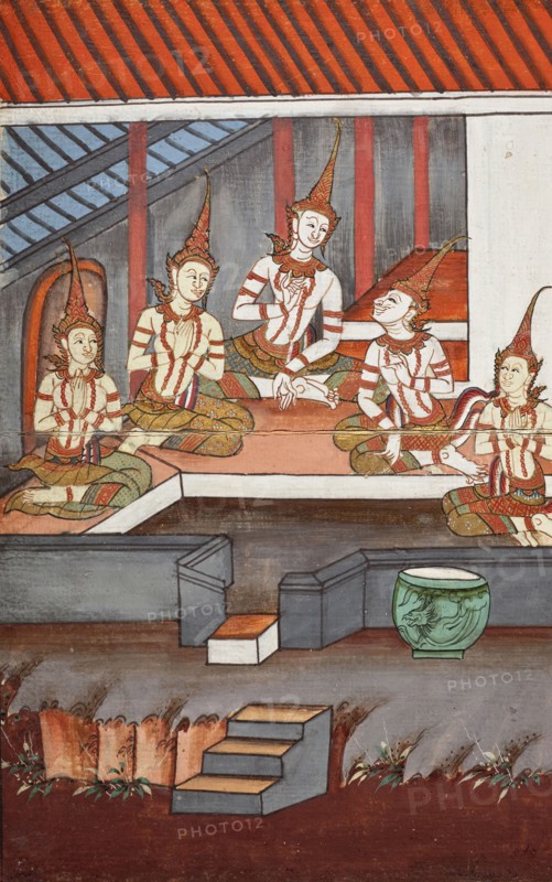 Phra Malai Manuscript (image 6 of 21), between c1860 and c1880. Creator: Unknown.