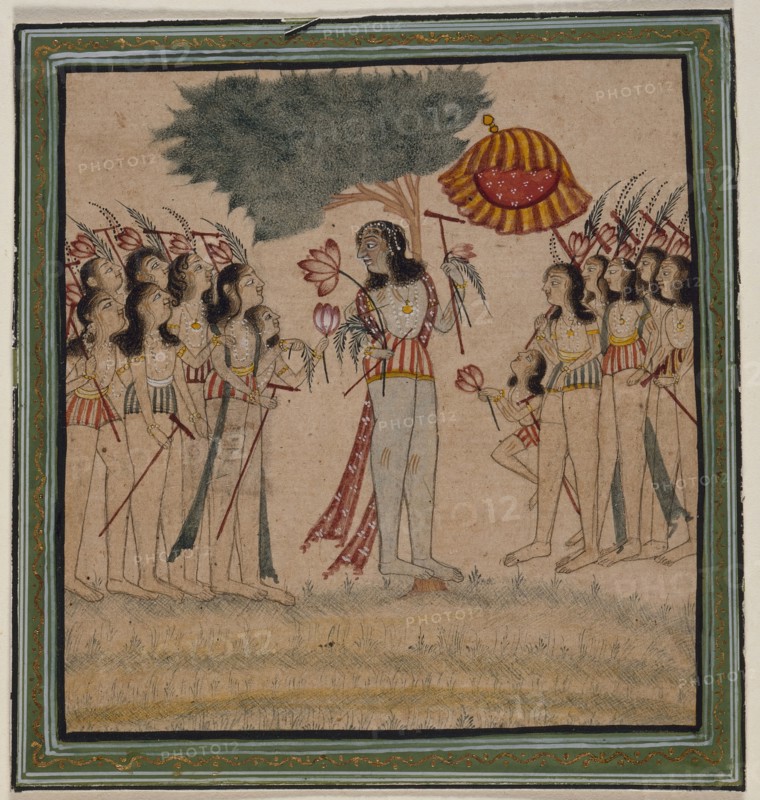 Krishna with the Gopas, between c1720 and c1730. Creator: Unknown.