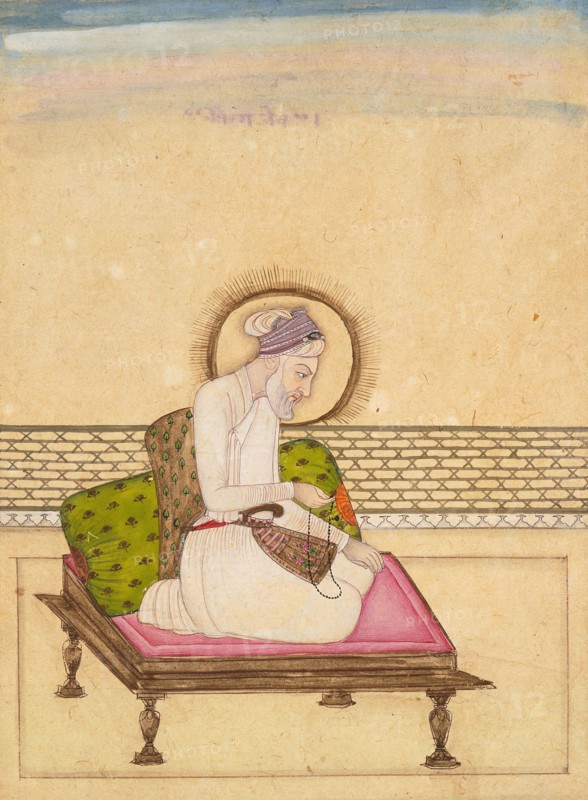 Emperor Aurangzeb (reigned 1658-1707), c1725. Creator: Unknown.