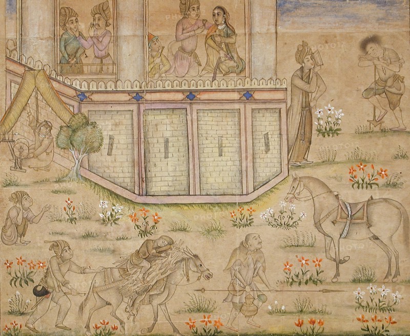 House of Pleasure in the Countryside, 18th century. Creator: Unknown.