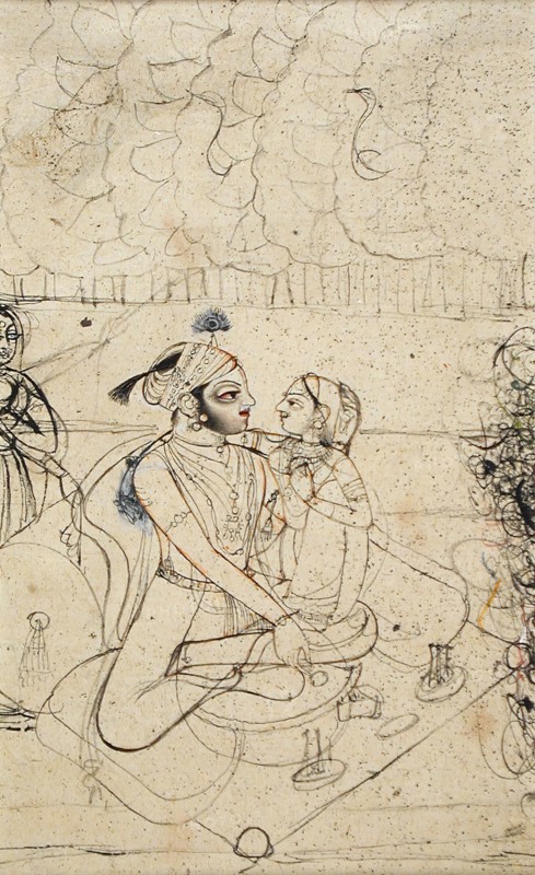 A Prince and a Lady in Dalliance, between c1775 and c1800. Creator: Unknown.