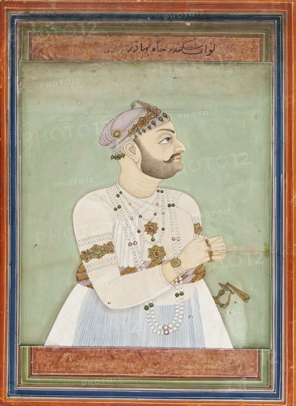 Munir al-Mulk (Aristu Jah), Prime Minister of Hyderabad, between c1810 and c1820. Creator: Unknown.