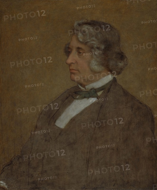 Portrait of Senator Charles Sumner, 1874. Creator: William Page.