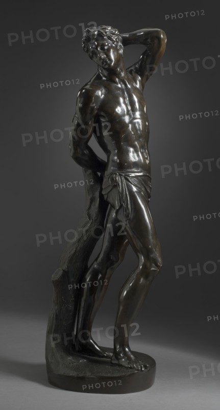 Saint Sebastian, 18th century cast. Creator: After Alessandro Vittoria (Italy, Trent, active Italy, Venice, 1525-1608).