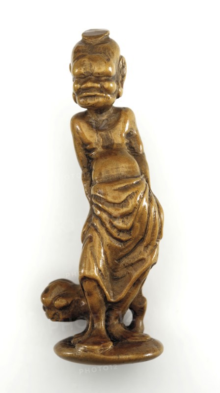The Zen Priest Bukan, 18th century. Creator: Unjudo Shumemaru.