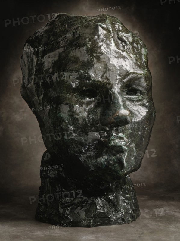 Large Head of Iris, Cast 1967 (Musee Rodin 4/12). Creator: Auguste Rodin.