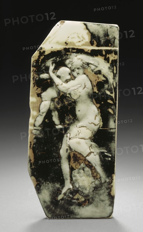 Mother and Child, between c.1880 and c.1881. Creators: Auguste Rodin, Sèvres Porcelain Manufactory.