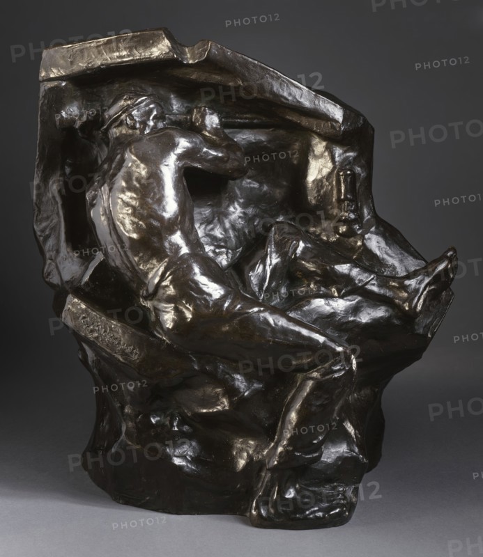 Miner at the Vein, c.1892. Creator: Constantin Emile Meunier.