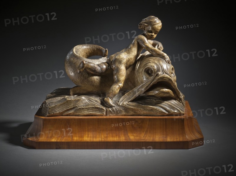 Child Riding a Dolphin, 1738. Creator: Edme Bouchardon.