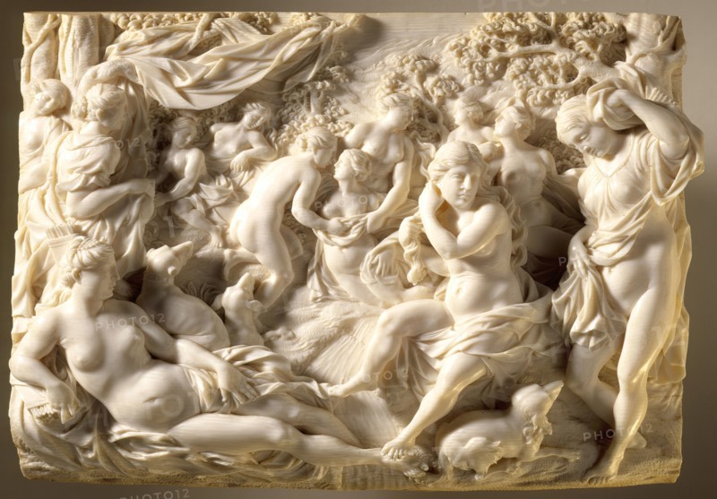 Diana and Callisto, between c.1690 and c.1695. Creator: Ignaz Elhafen.