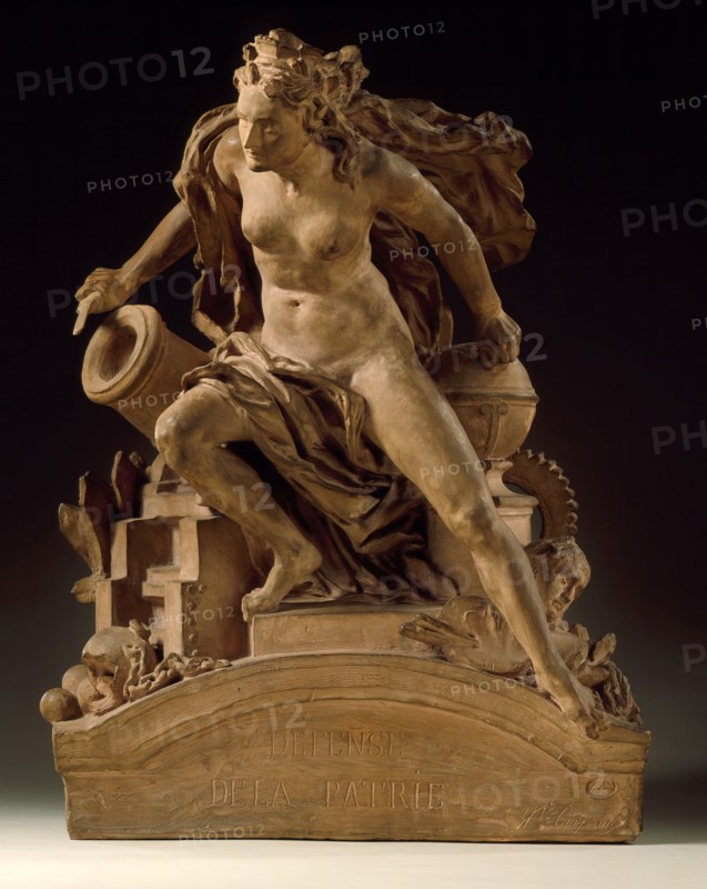 The City of Valenciennes Defending the Fatherland in 1793, between 1869 and 1873. Creator: Jean-Baptiste Carpeaux.
