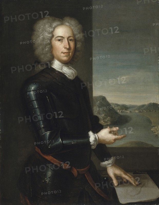 Portrait of Major General Paul Mascarene, 1729. Creator: John Smibert.