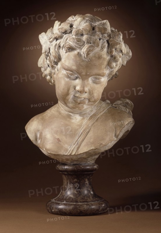 Head of a Faun, c.1750. Creator: Louis-Claude Vassé.
