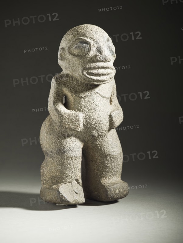 Ancestor Figure (tiki) (image 1 of 2), c.1800. Creator: Unknown.