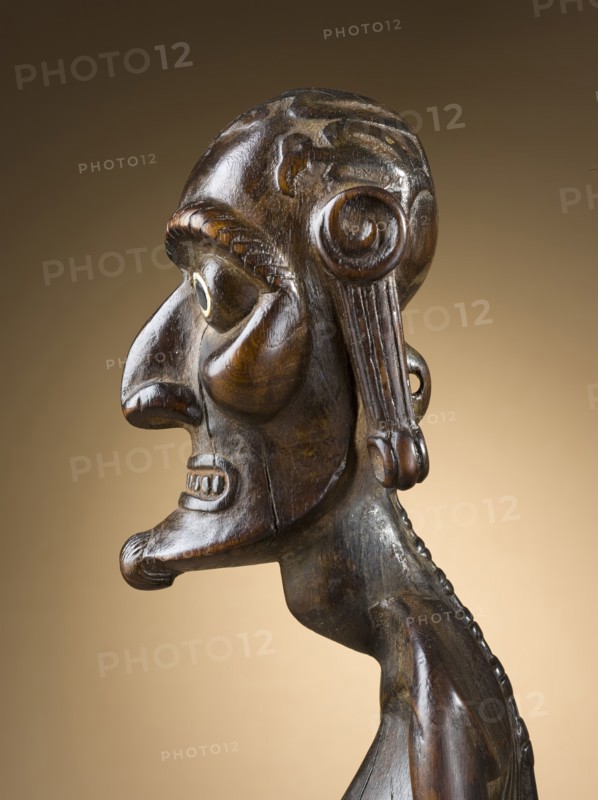 Ancestor Figure (moai kavakava) (image 2 of 3), c.1830. Creator: Unknown.