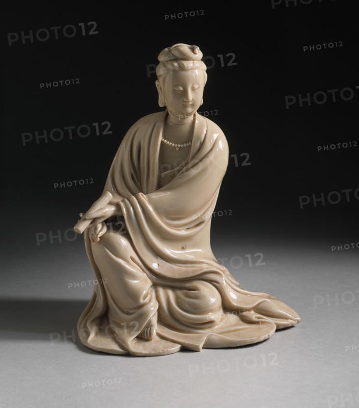 Avalokitésvara (Guanyin), the Bodhisattva of Mercy, between c.1644 and c.1700. Creator: Unknown.