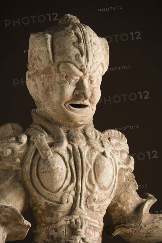 Funerary Sculpture of a Soldier (image 2 of 2), between c.618 and c.700. Creator: Unknown.