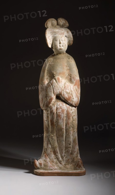 Funerary Sculpture of a Noble Lady, between c.700 and c.800. Creator: Unknown.