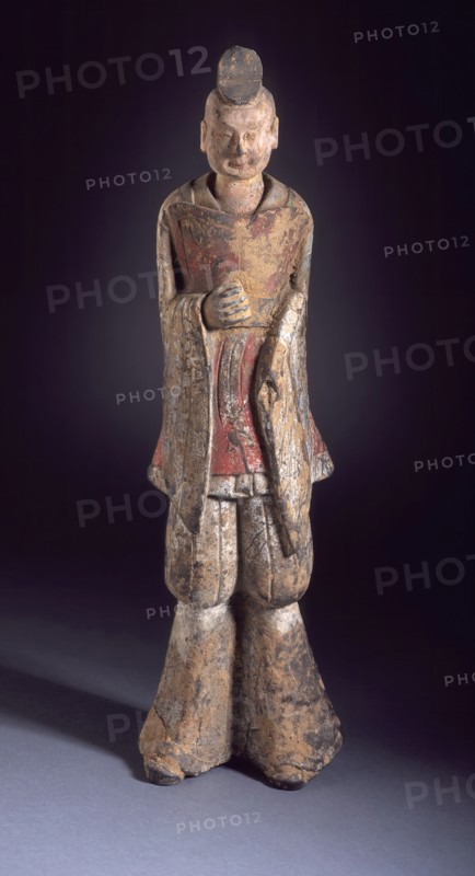 Funerary Sculpture of a Pair of Military Officials (image 1 of 2), between c.500 and c.534. Creator: Unknown.