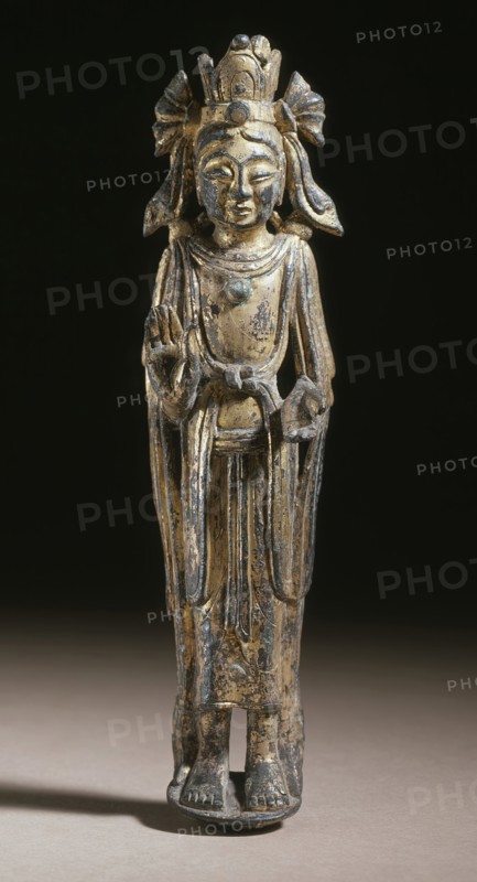 Probably Avalokiteshvara (Guanyin), the Bodhisattva of Mercy, between 591 and 618. Creator: Unknown.