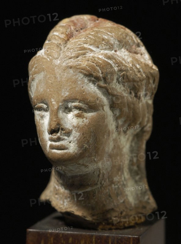 Head of a Woman, 1st-2nd century CE. Creator: Unknown.