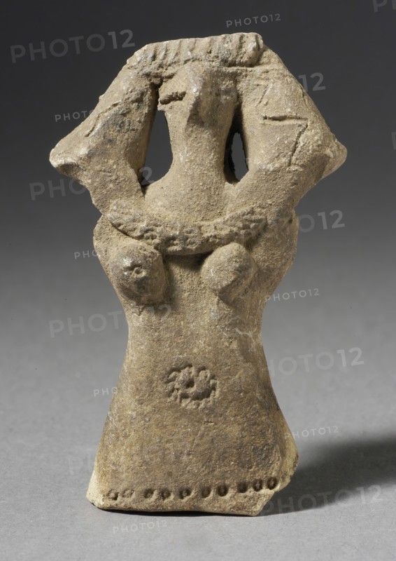 Female Fertility Figurine, Second Intermediate Period, 1640-1532 BCE. Creator: Unknown.