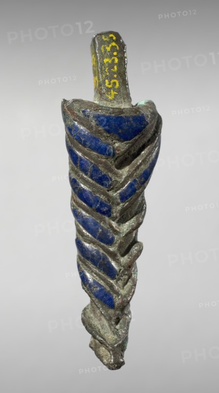 Braided Divine Beard for Attachment to a Larger Figure, Late Period-Ptolemaic Period (711-30 BCE). Creator: Unknown.