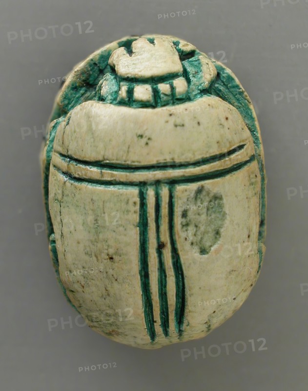 Scarab of Seti I (image 1 of 2), Reign of Seti I (1314-1304). Creator: Unknown.