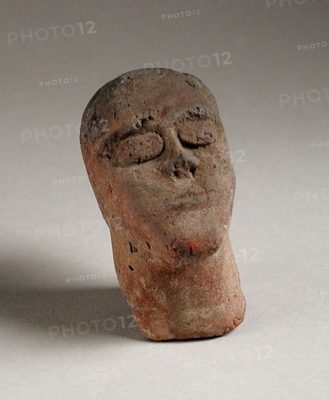 Head of a Man, Ptolemaic Period-Roman Period (305 BCE-337 CE). Creator: Unknown.
