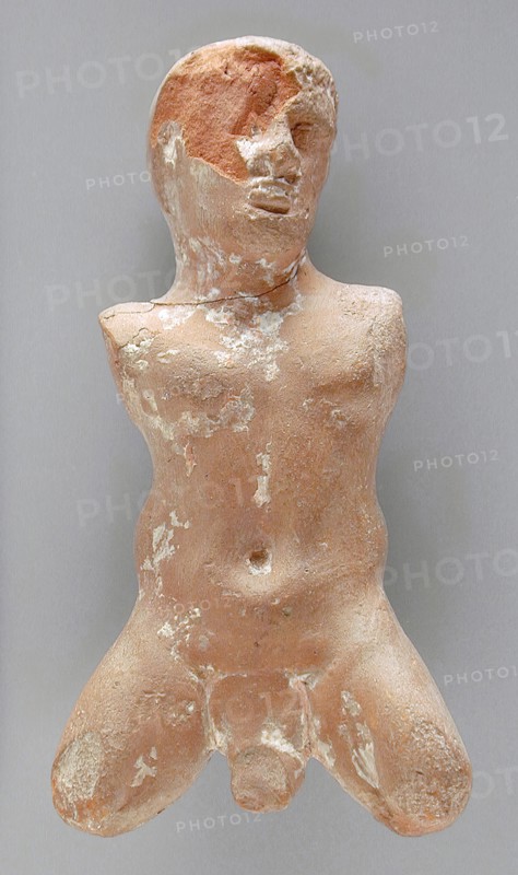 Head and Torso of a Male, Ptolemaic Period-Roman Period (332 BCE-337 CE). Creator: Unknown.