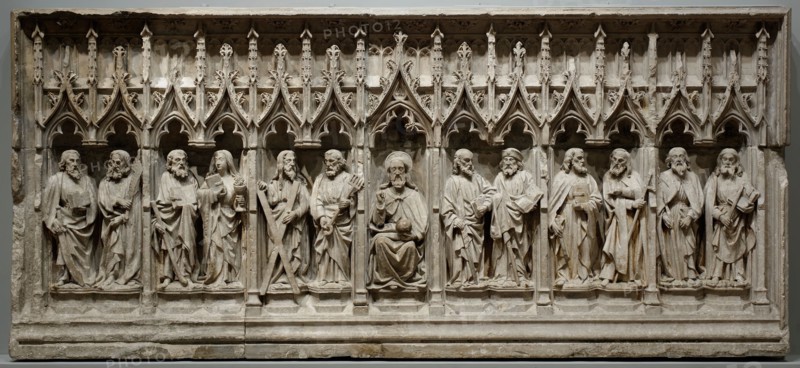 Christ and the Twelve Disciples, between c.1450 and c.1500. Creator: Unknown.