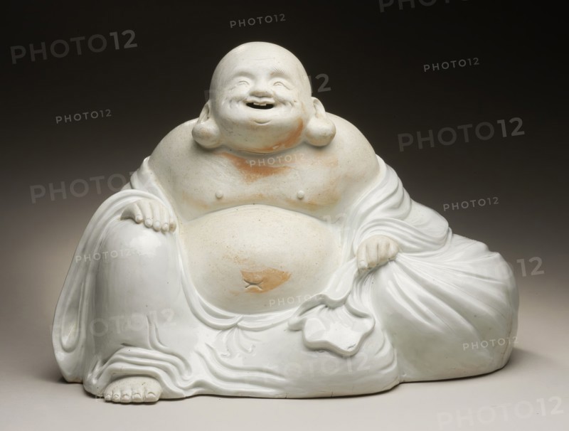 Censer (koro) in the Form of Hotei with His Bag, Late 18th-early 19th century. Creator: Unknown.