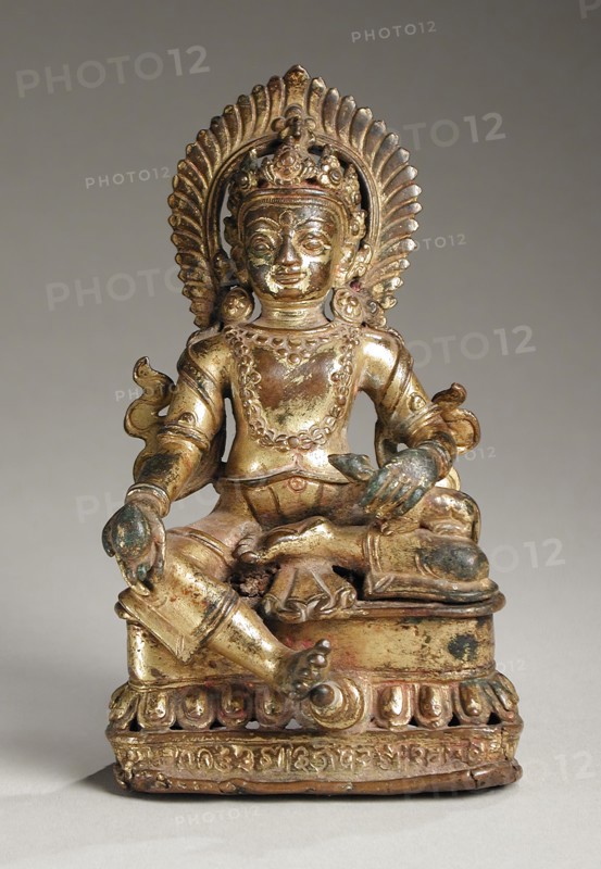 Jambhala, The Buddhist God of Riches, 1643. Creator: Unknown.