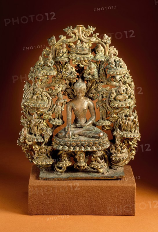 Buddha Shakyamuni and Scenes from the Life of the Buddha, 12th century. Creator: Unknown.