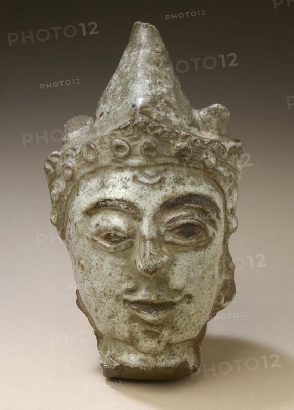 Head of a Man, 14th-15th century. Creator: Unknown.
