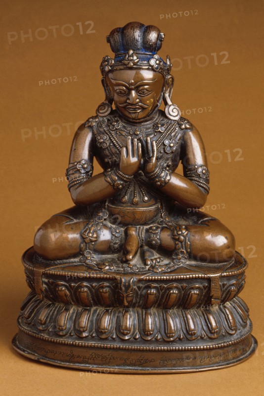 The Mahasiddha (Great Adept) Virupa, 837-909 (image 1 of 2), 15th century. Creator: Unknown.