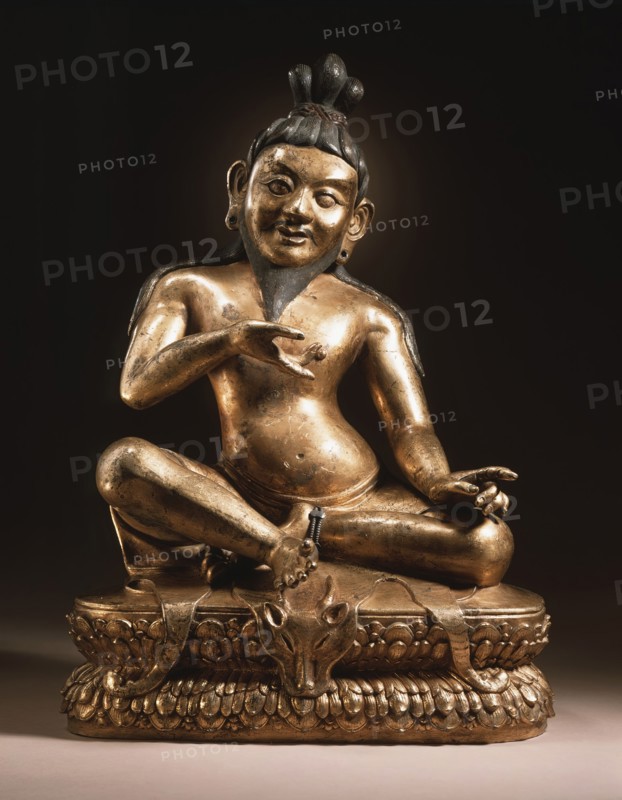The Mahasiddha (Great Adept) Naropa (956-1040), 15th-16th century. Creator: Unknown.