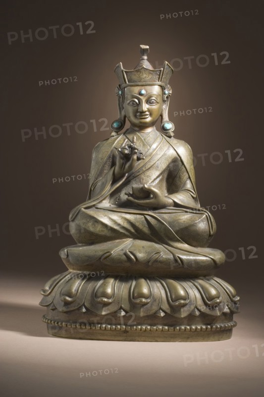 Padmasambhava (Guru Rinpoche, 8th century) (image 1 of 6), 15th-16th century. Creator: Unknown.