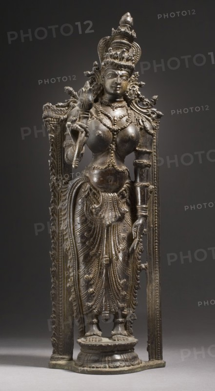 The Hindu Goddess Shri Lakshmi, 16th century. Creator: Unknown.