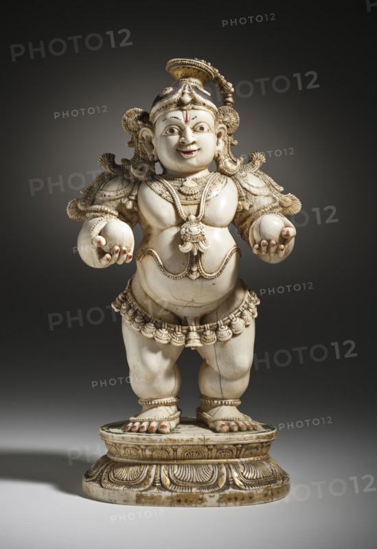 Krishna, the Butter Thief, 16th century. Creator: Unknown.