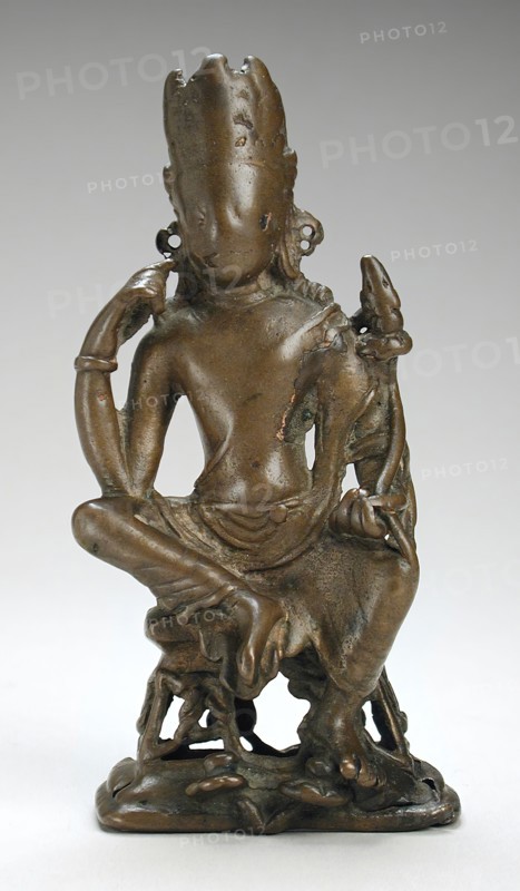 Pensive Bodhisattva, 5th century. Creator: Unknown.