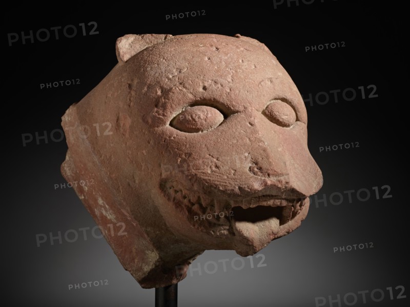 Head of a Lion, 7th century. Creator: Unknown.