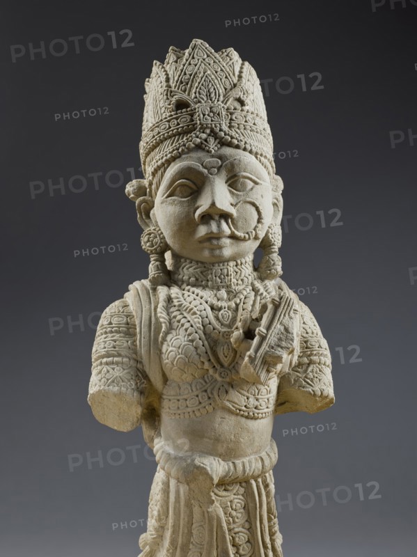 Architectural Bracket in the Form of a Celestial Musician (image 3 of 3), c.16th century. Creator: Unknown.