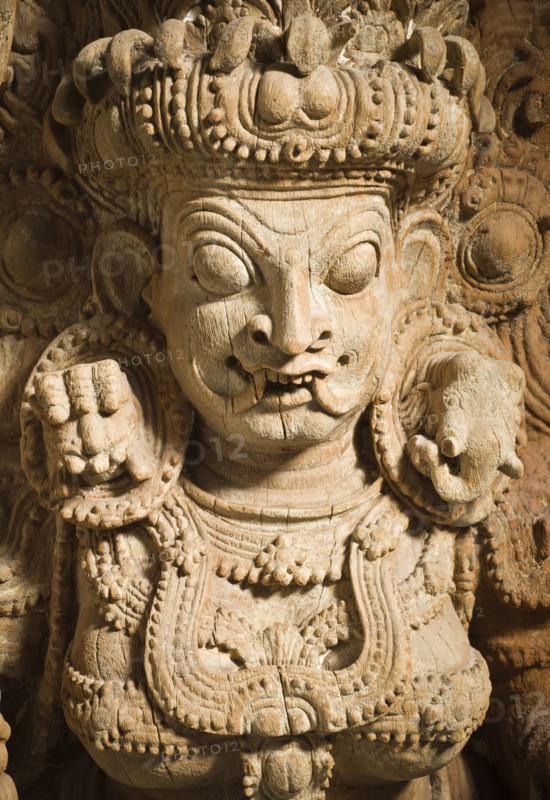 The Hindu Goddess Kali, c.17th century. Creator: Unknown.