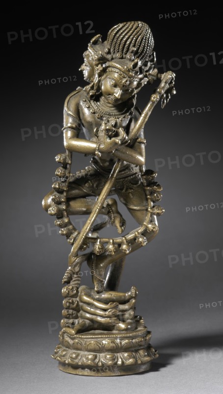 The Buddhist Deity Hevajra (image 1 of 2), c.late 11th-early 12th century. Creator: Unknown.