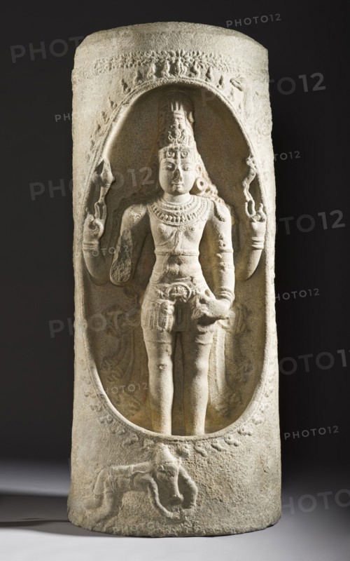 Shiva as the Cosmic Pillar, early 12th century. Creator: Unknown.