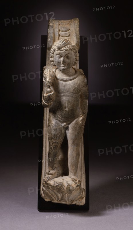 Bracket with a Cherub Holding a Fly Whisk, turn of the 1/2nd century. Creator: Unknown.