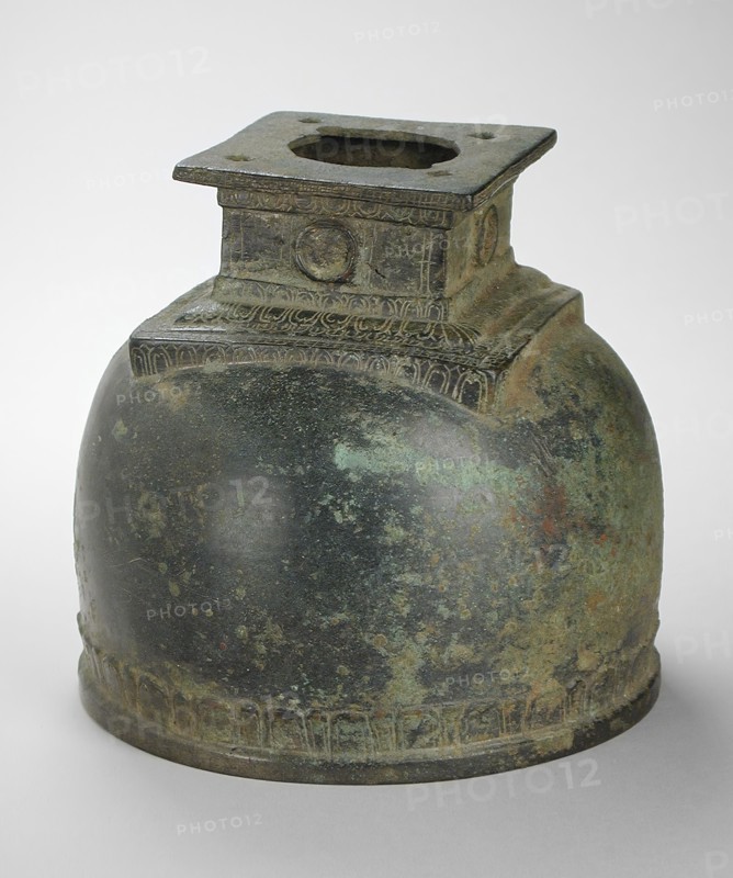 Base of a Votive Stupa, 8th-9th century. Creator: Unknown.