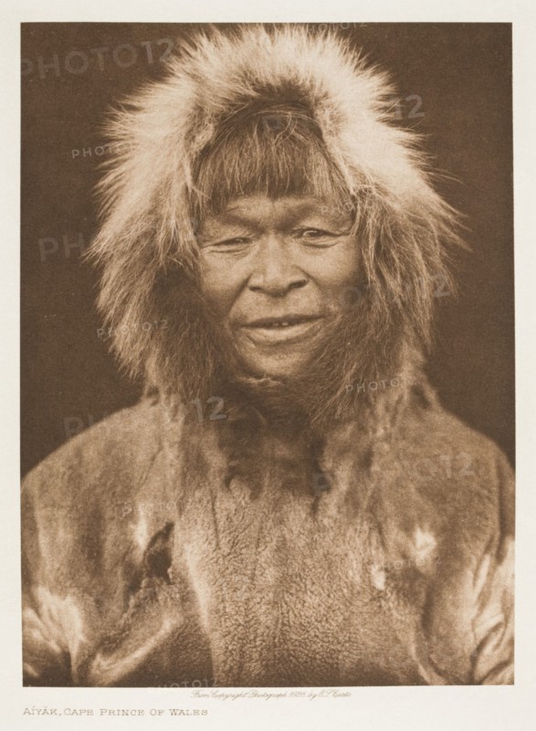 Aiyak, Cape Prince of Wales, 1928. Creator: Edward Sheriff Curtis.